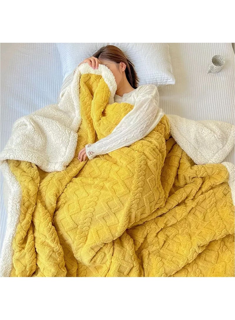 DubaiGallery Teddy Bear Bedding Set,Microfibre Duvet Set,Autumn And Winter 3d Three-Dimensional Plush Duvet Cover, Quilt Cover And Blanket Dual-Use, For Mother, Friend, Daughter, Colleague - Image 1