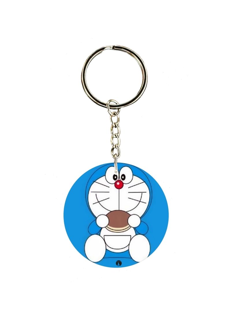 RKN Doremon Printed Keychain