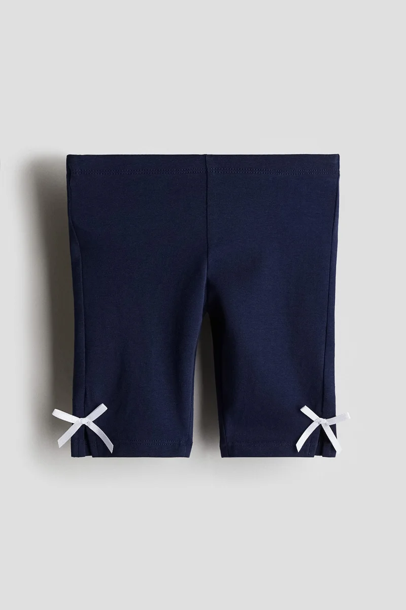 H&M Bow-detail cycling shorts