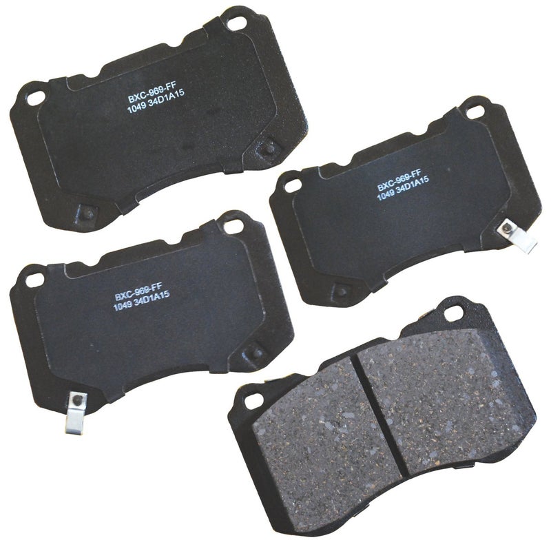 Bendix Premium SBC1049 Ceramic Front Brake Pads for Acura TL 2008-2004 - Image 2