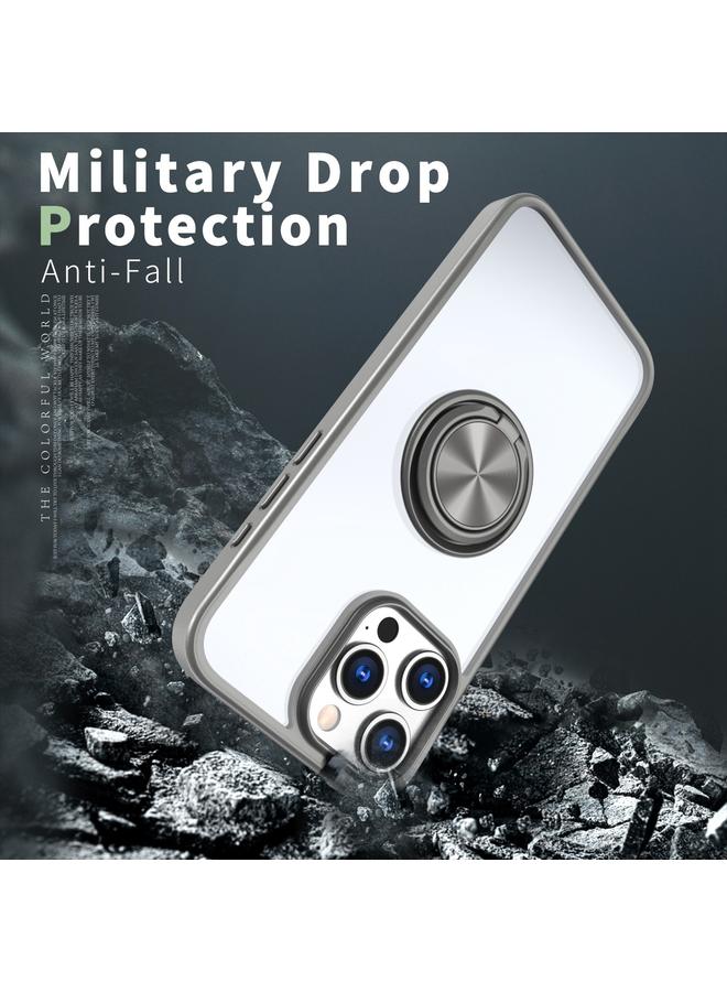 Zaboon Case For iPhone 12 Pro Max Ring Holder PC Hybrid TPU Phone Case - Image 3