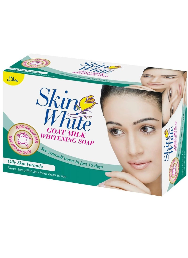 skin white Goat Milk Whitening Soap Oily Skin Formula