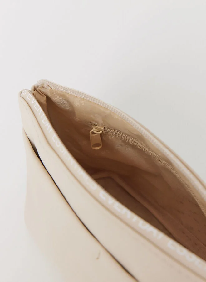 women'secret Small beige rubber toiletry bag