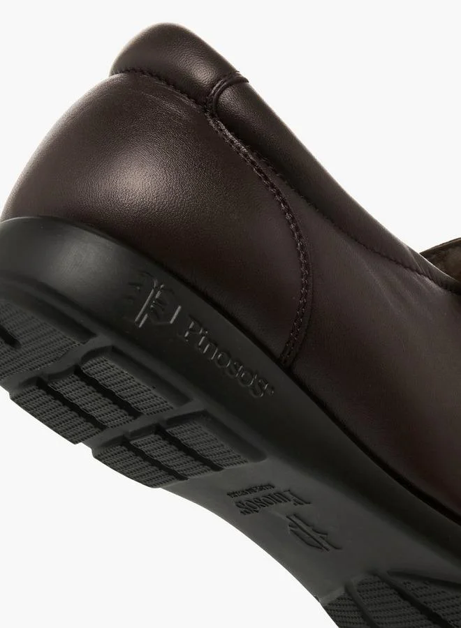 Pinosos BROWN Men Slip-On Genuine Leather Loafers for Men | Best Price UAE