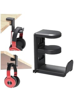 FYLX Linjie Headph Stand Hanger Headph Hook Holder with Adjustable Rotating Arm Clamp Cable Organizer Universal Stand for Gaming Headset Universal Bracket  - Image 1
