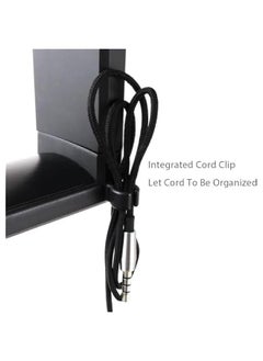 FYLX Linjie Headph Stand Hanger Headph Hook Holder with Adjustable Rotating Arm Clamp Cable Organizer Universal Stand for Gaming Headset Universal Bracket  - Image 5