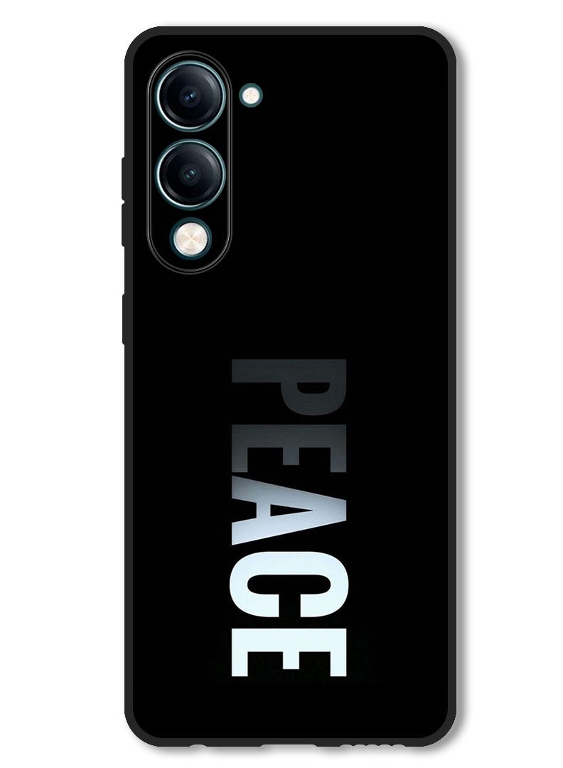 Theodor Case Compatible with Vivo Y29s Protection Shockproof Bumper Cover Peace - Image 1