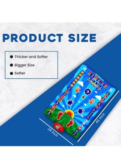 DIGI CORE Ramadan Mat Kids Educational Prayer Mat For Kids, Prayer Rug Electronic Prayer Mat With Worship Step Guide For Kids Toddlers 7 Speaking Languages And 36 Active Touch Sensitive Keys Kids Mat  - Image 5