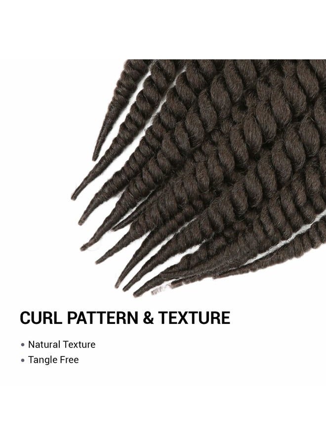 AU-THEN-TIC 6 Packs 12 Inch 2X Jumbo Senegalese Twist Crochet Braid Hair Havana Twist Crochet Hair Havana Mambo Twist Crochet Braids Hair Extensions, (6-PACK, 4) - Image 5