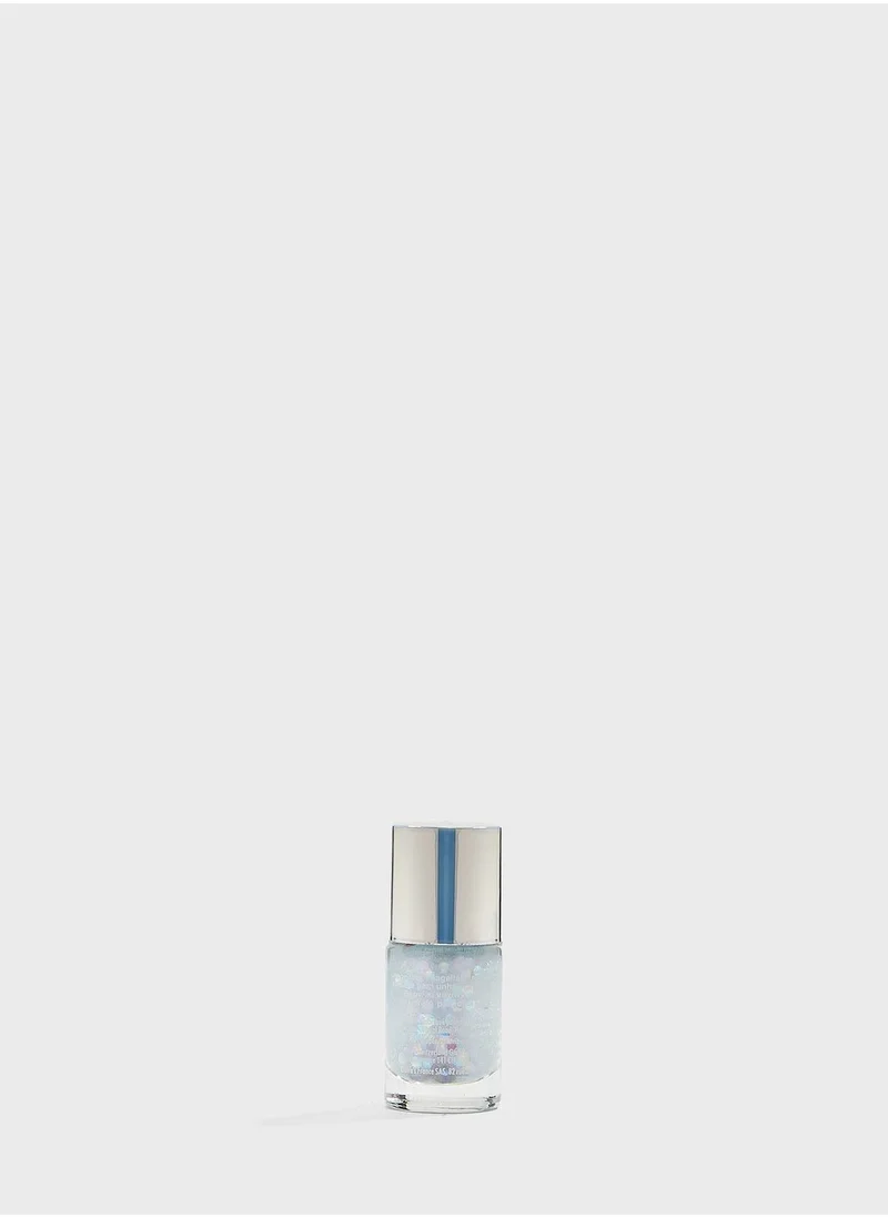 Claires Silver Nail Polish