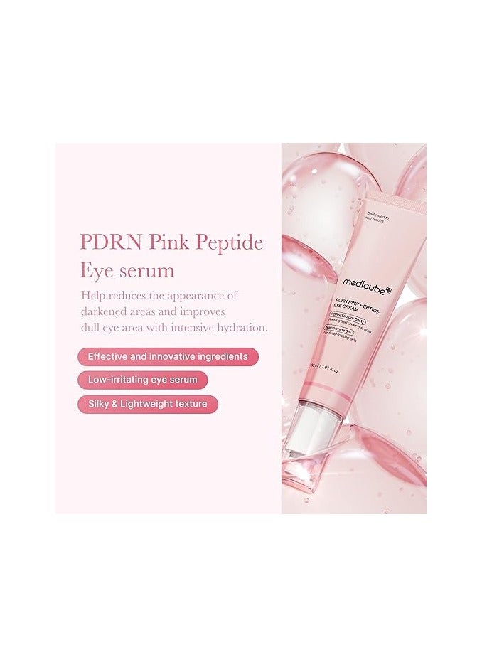 Medicube ميديكوب - كريم العين ببتيد الوردي PDRN 30 مل - Image 4