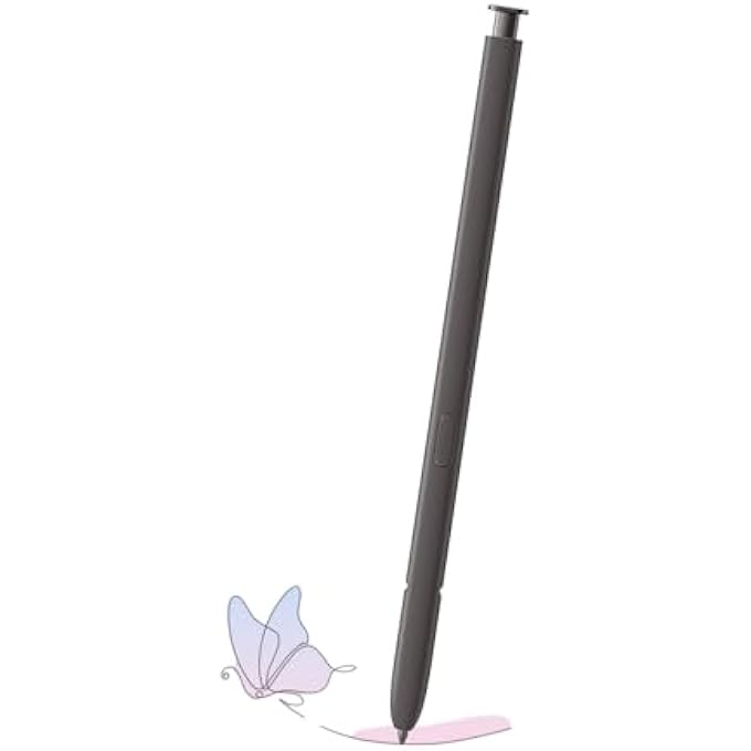 rayihni GALAXY S24 ULTRA S PEN REPLACEMENT (NOBLUETOOTH) FOR SAMSUNG GALAXY S24 ULTRA S PEN STYLUS COMPATIBLE WITH SAMSUNG GALAXY S24 ULTRA,BLACK - Image 1