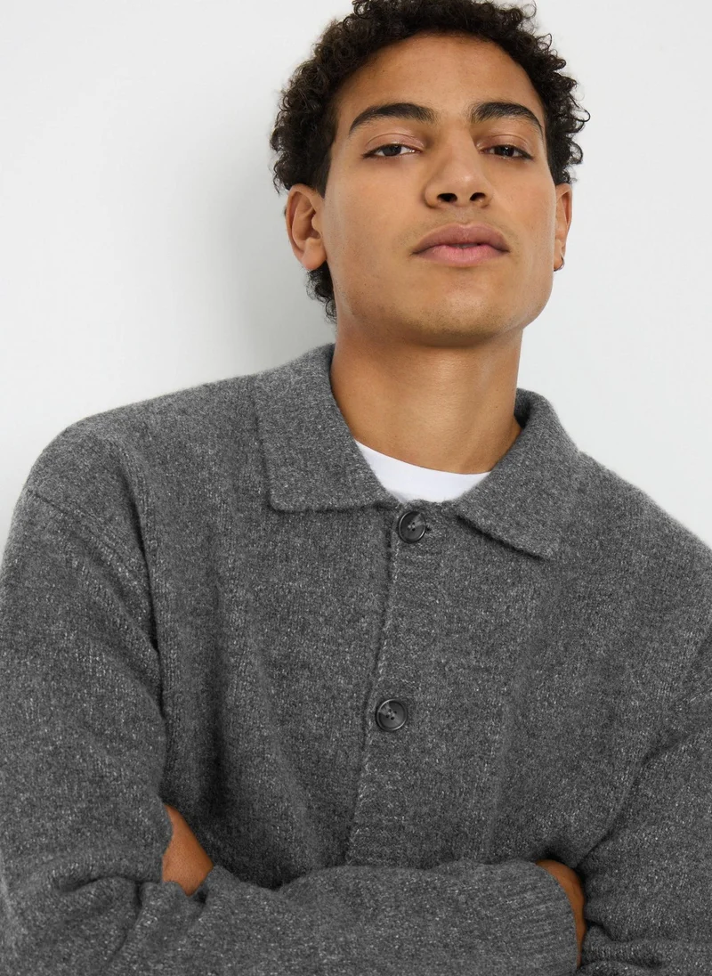 Matalan Cosy Charcoal Cardigan