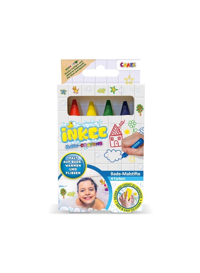 CRAZE Colored Chalk Set for Bath Drawing from Kris - Image 1