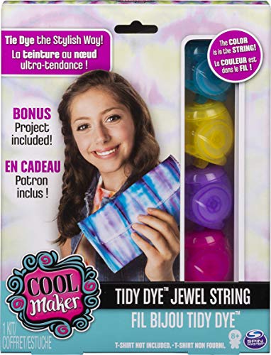 Cool Maker Tidy Dye Jewel String Kit for Fabric Dying - Image 1