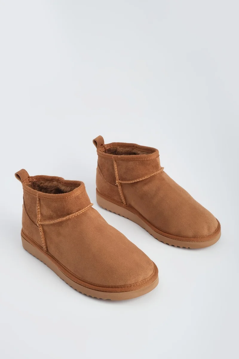 MARJIN Margin Women's Fur Lined Boots Pasep