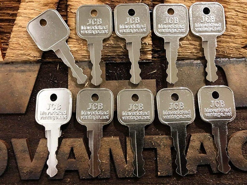 Maverick Advantage Ignition Keys JCB Bomag Dynapac Terex Vibromax NH Ford Moxy Volvo 701/4550 (5) - Image 1