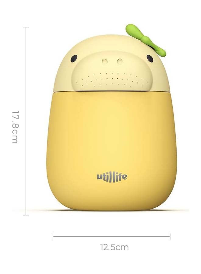 Utilife Zoofiesta Kids Insulated Food Jar - Dugong - Vacuum Thermos for Hot & Cold Meals - Image 2