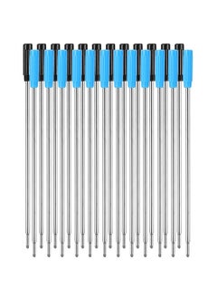 Jovitec 24 Pieces Replaceable Ballpoint Pen Refills Metal Pen Ink Refills Smooth Writing 4.5 Inch (11.6 Cm) And 1 Mm Medium Tip For Gifts Office Christmas  - Image 1