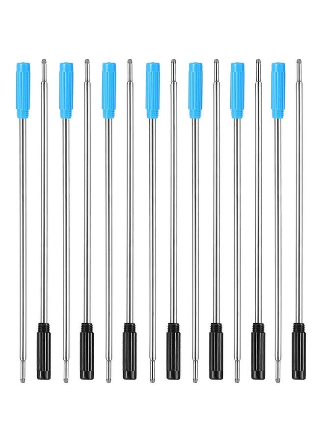 Jovitec 24 Pieces Replaceable Ballpoint Pen Refills Metal Pen Ink Refills Smooth Writing 4.5 Inch (11.6 Cm) And 1 Mm Medium Tip For Gifts Office Christmas - Image 5