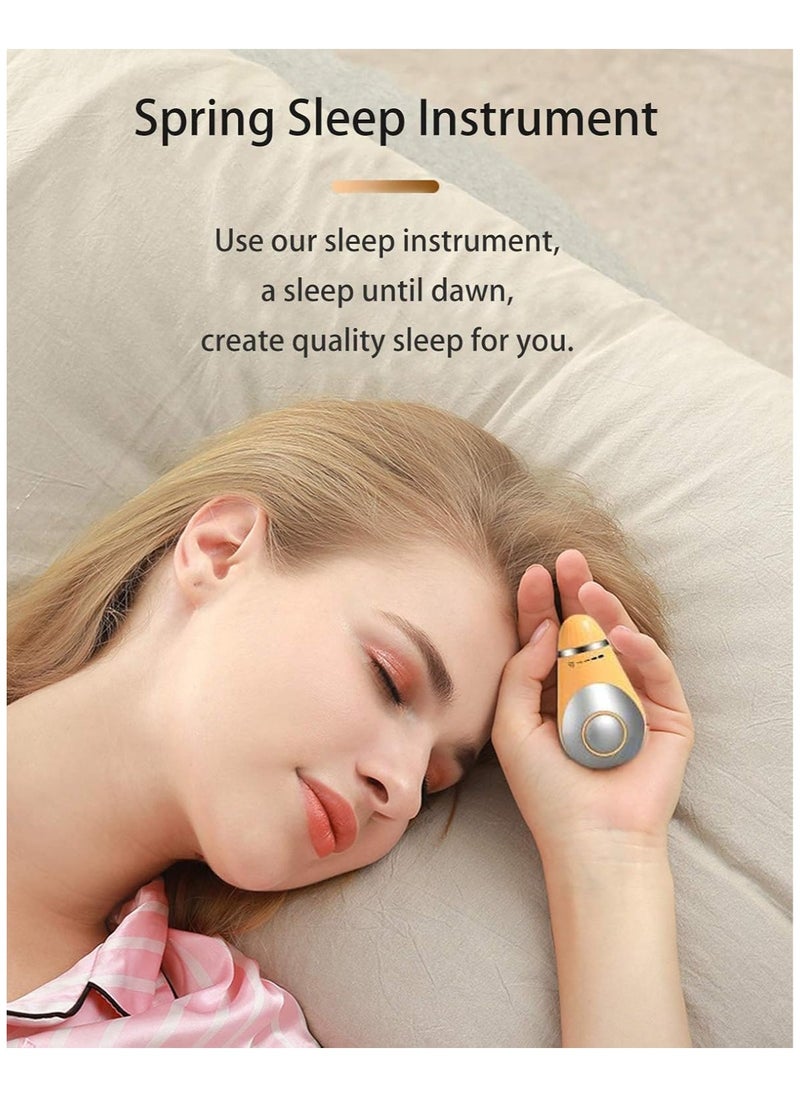 General Sleep Aid Machine for Insomnia Sleep Holding Sleep Aid Instrument Pressure Relief Sleep Device Hypnosis Instrument Rechargeable Sleeping Machine with Micro-Current for Fast Asleep  - Image 2