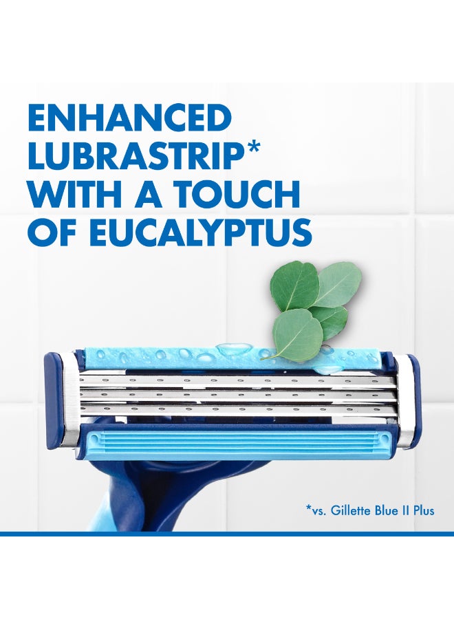 Gillette Blue3 Cool Men's Disposable Razors: 3 Count - Image 4