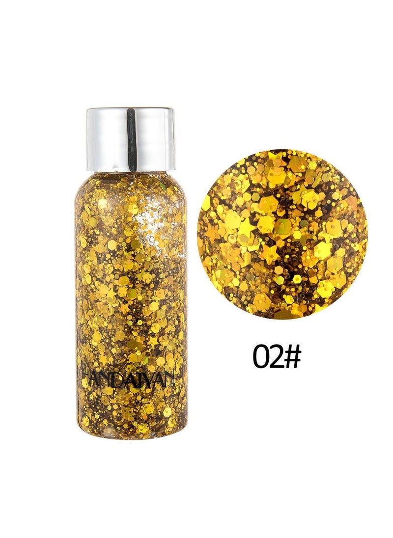 Handaiyan Glitter Body Gel 02#  - Image 1