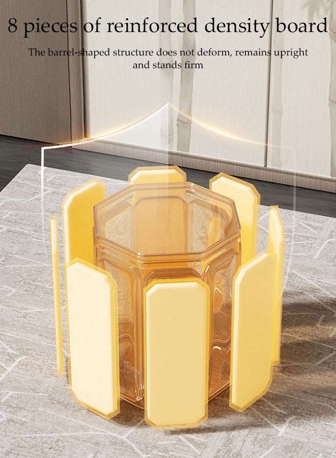 DUNISO حوض استحمام القدم القابل للطي، دلو استحمام القدم المحمول مع مقبض قوي وغطاء، دلو نقع القدم المعزول مع حقيبة حمل، للاستخدام في المنزل والسفر والتخييم في الهواء الطلق - Image 4