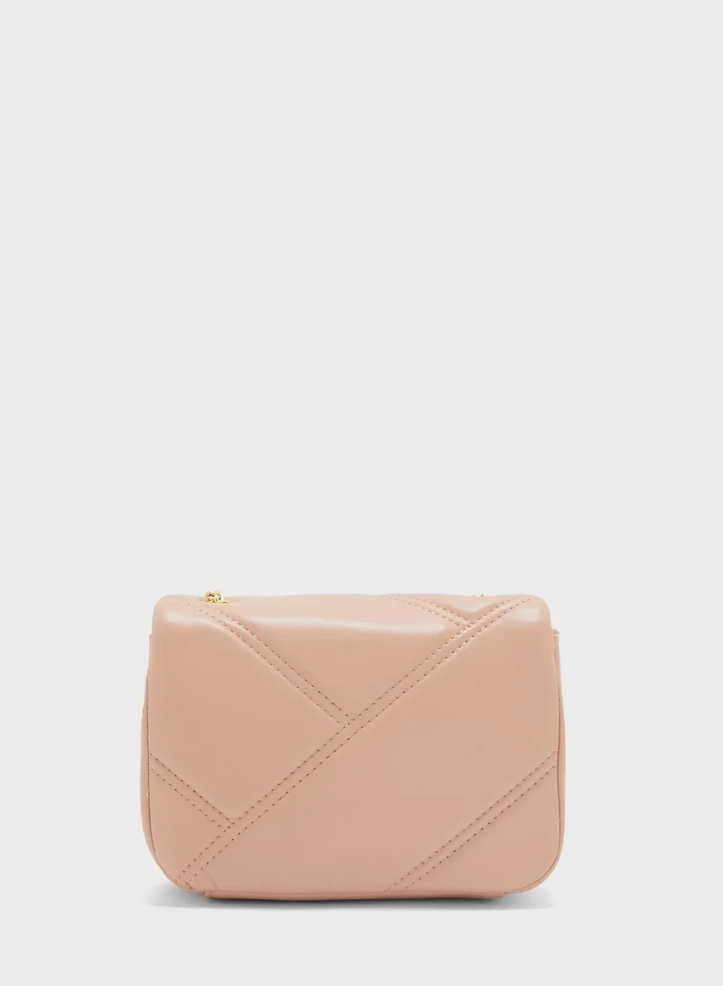 Vincci Logo Detailed Flap Over Clutches