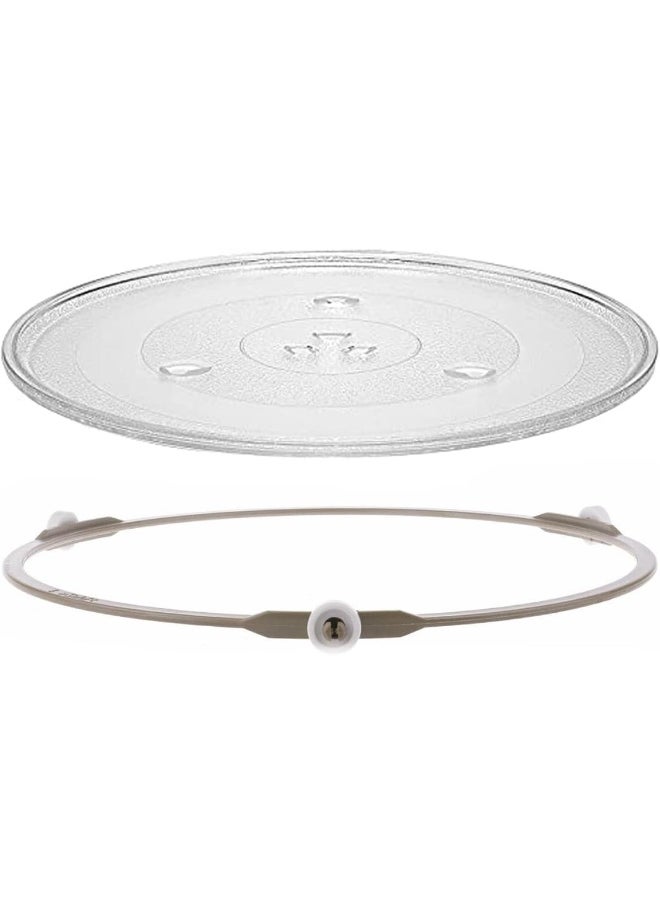 Rubik - Microwave Oven Turntable Roller Ring, Glass Plate Coupler Circular Turner, Guide Holder For Microwave Oven Glass Tray Support (17.8 CM) - Image 1