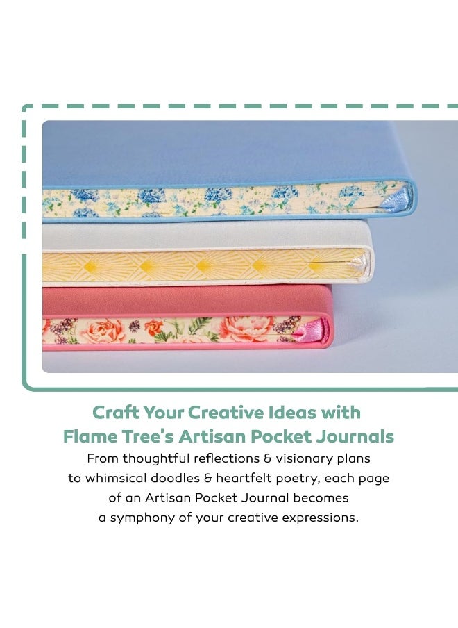 null - Grey Artisan Pocket Journal (Flame Tree Journals) - Image 1