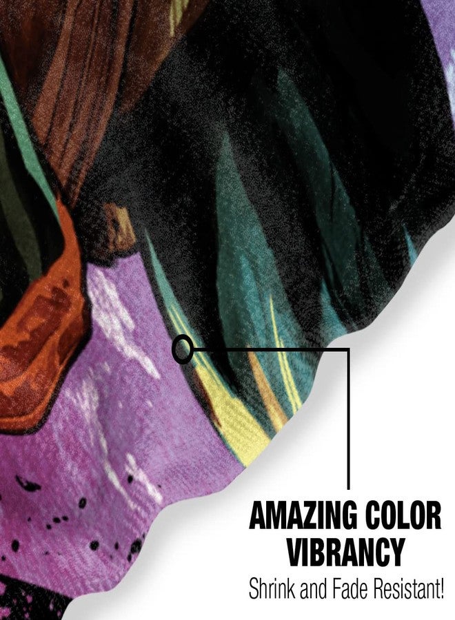 LOGOVISION Teenage Mutant Ninja Turtles TMNT Gradient Group Splash Beach Towel, 30"x60" - Image 5