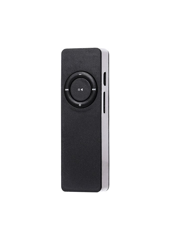 Bluetooth Mp3 Long Bar External Speaker Card Insertion Mp3 Player Ultra-thin Compact Music Portable Audio External Sound-Body Color:[Card Version] Black-Memory Capacity:Strip Out (bare Metal)  - Image 1