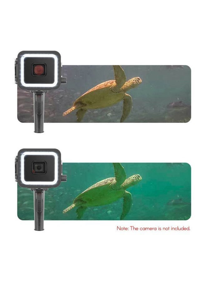 NIBEMINENT Handheld Underwater LED Video Light Black  - Image 5