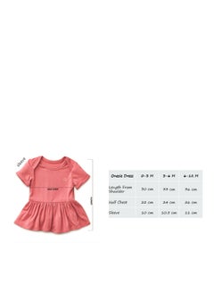 أنفي بيبي Organic Bamboo Spandex Onesie Dress- Soft Sage  - Image 5