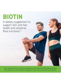 Davinci Labs Biotin Supports Skin & Hair Health Intestinal Flora Function* Dietary Supplement With Vitamin C & Calcium As Ca Carbonate Vegetarian Glutenfree 60 Capsules  - Image 4
