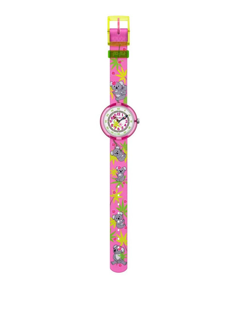 Swatch Kids Unisex Koalyptus Quartz Movement Water Resistant Wrist Watch - 25 Mm - Image 2