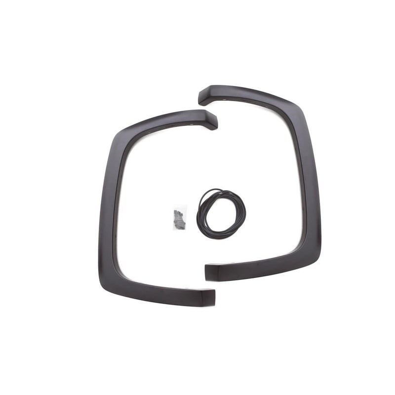 حواف الفيندر الخلفية من بوشواكر بتصميم OE 2 قطعة باللون الأسود بلمسة ناعمة 3003802 تناسب تويوتا تندرا 2014-2021 فليتسايد