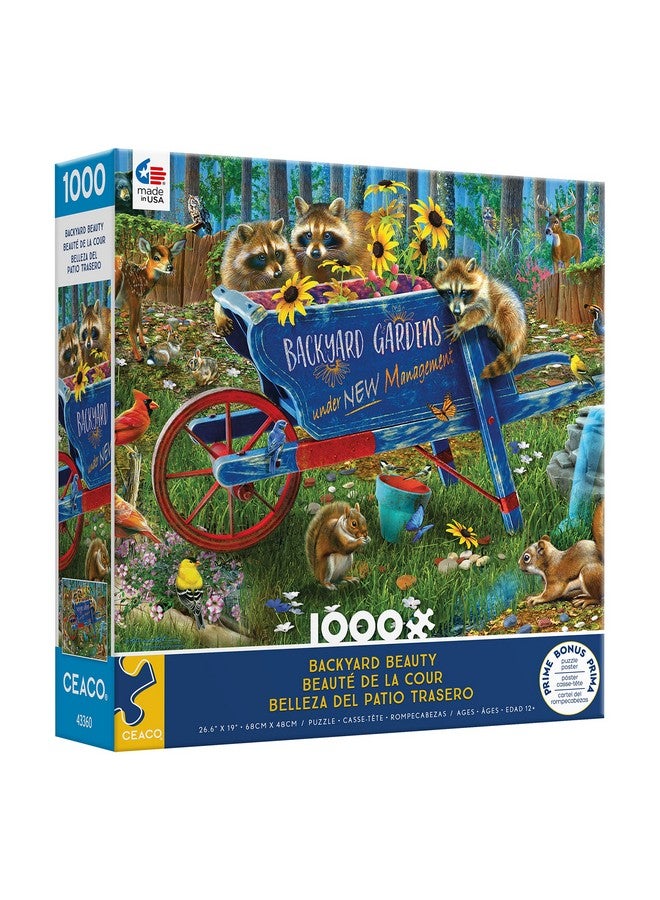 Ceaco Ceaco - Wild - Backyard Beauty - 1000 Piece Jigsaw Puzzle  - Image 3