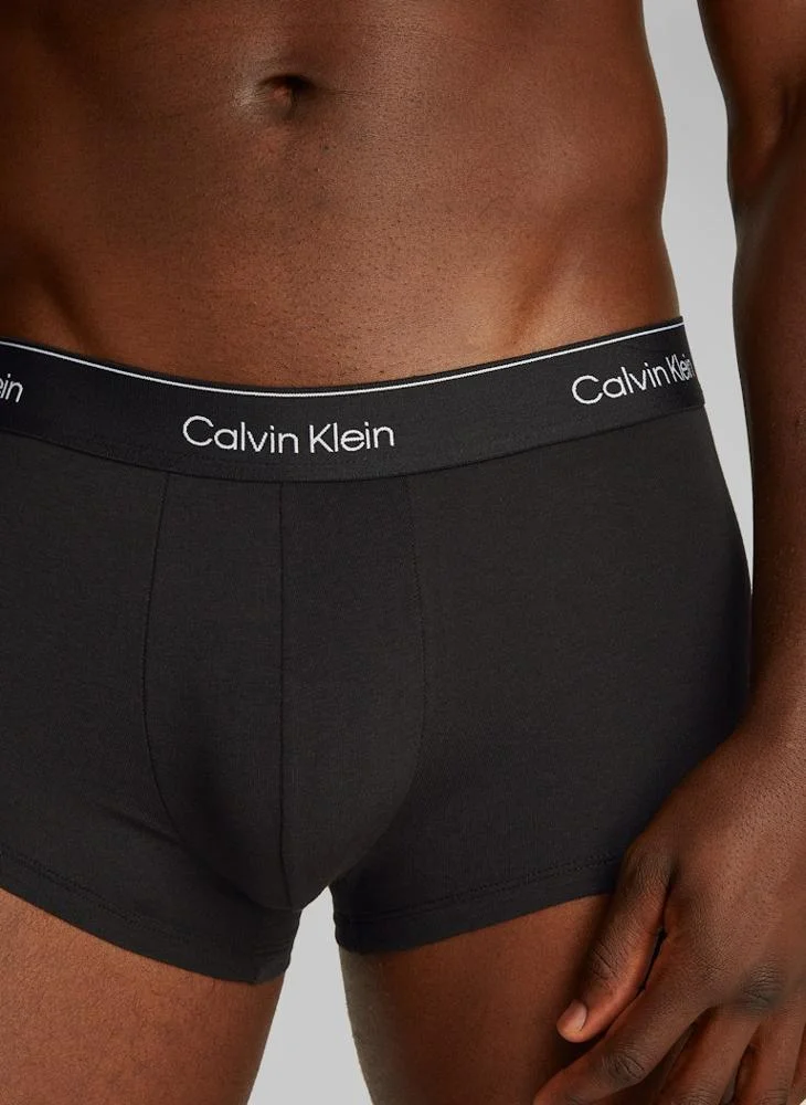 CALVIN KLEIN Modern Cotton Stretch Low Rise Trunk - 3 Pack