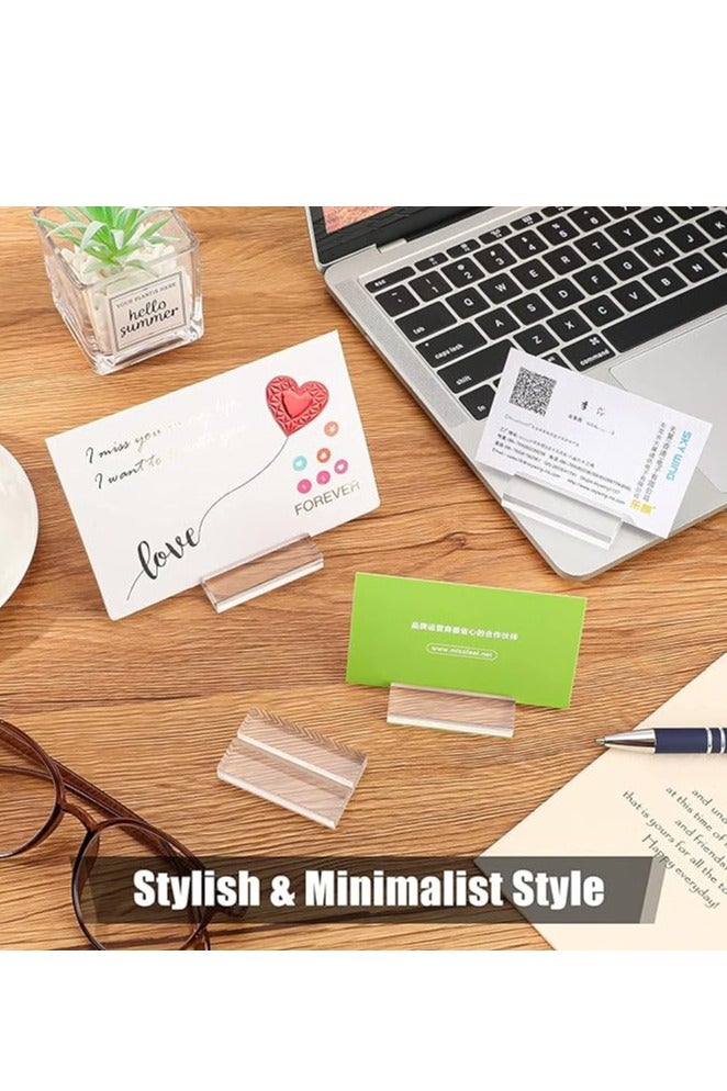 16 جهاز كمبيوتر شخصي أكريليك يقف واضح مكان حاملي بطاقة مع فتحة البطاقة ، أرقام الجدول العرض يقف حاملي علامة الزفاف عرض بطاقة أكريليك لقف أرقام الجدول الزفاف صور مكتب القائمة الاجتماع - Image 5