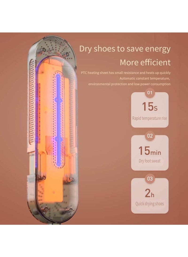 AROAQ - Shoe Drying Device Dry Shoe Artifact Deodorization Household Dormitory Students Quick-Drying Coax Warm Baking Shoe Dryer - Image 1