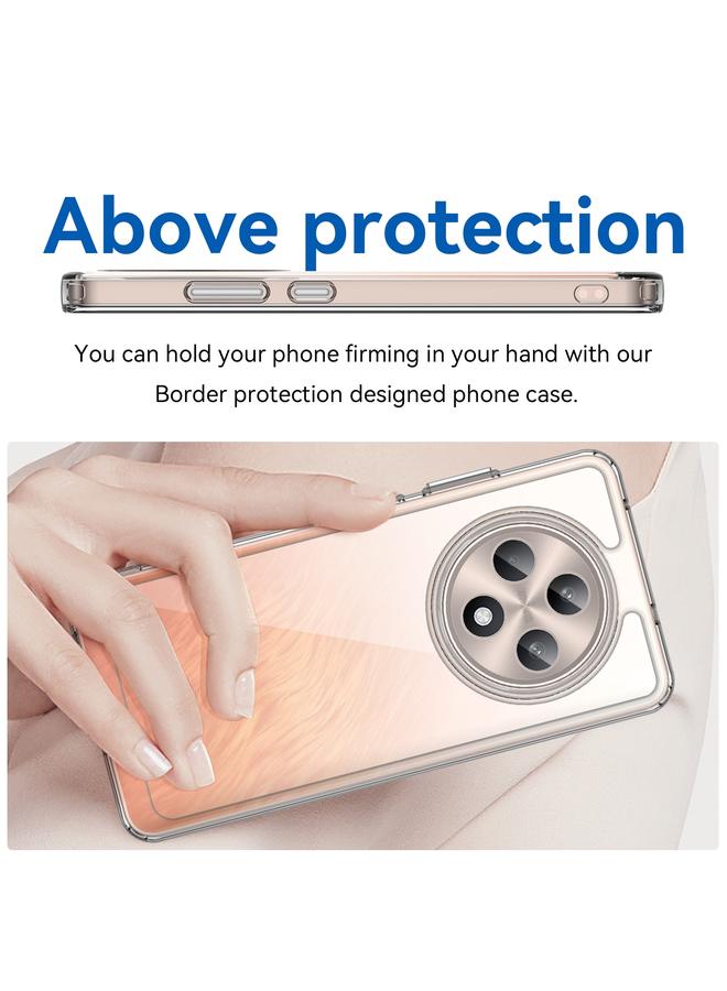 S-TOP Case For OPPO Reno12 F 5G Colorful Series Acrylic Hybrid TPU Phone Case - Image 4