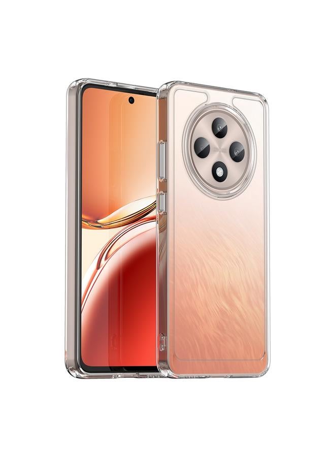 S-TOP Case For OPPO Reno12 F 5G Colorful Series Acrylic Hybrid TPU Phone Case - Image 1