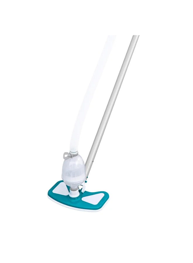 Bestway Bestway Flowclear AquaClean Deluxe Pool Maintenance Kit, Premium Pool Cleaning Set with Telescopic Pole, Vacuum Head, Skimmer Net & Surface Cleaner for Above Ground Swimming Pools