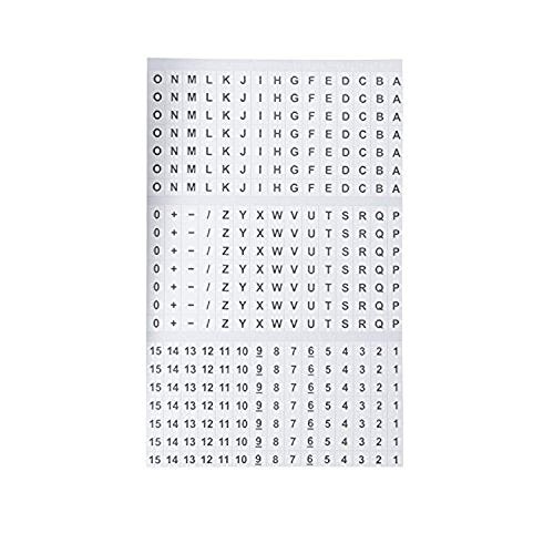Gardner Bender 42028 AZ 015 and Symbols Pocket Pack Wire Markers - Image 1