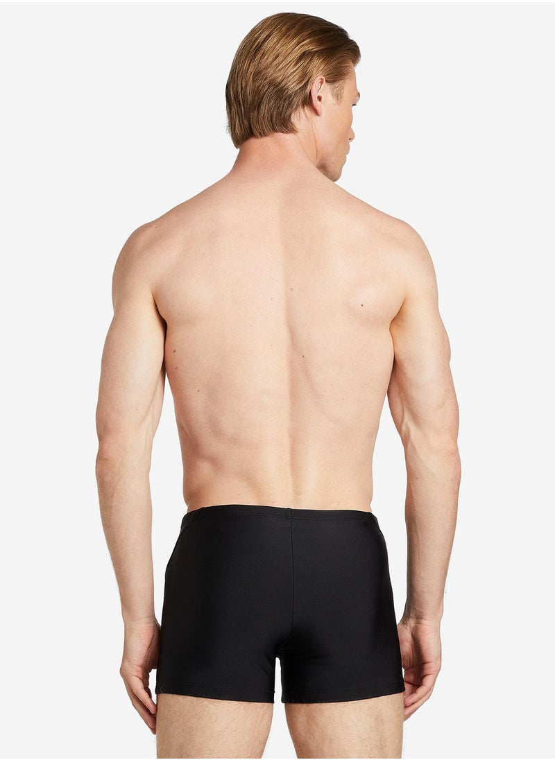 Joss Joss Men's Swimming Trunks-Shorts Black – Creora Highclo Technology, UV-Resistant, Adjustable Waist with Drawstring, Durable for Water Sports  - Image 2