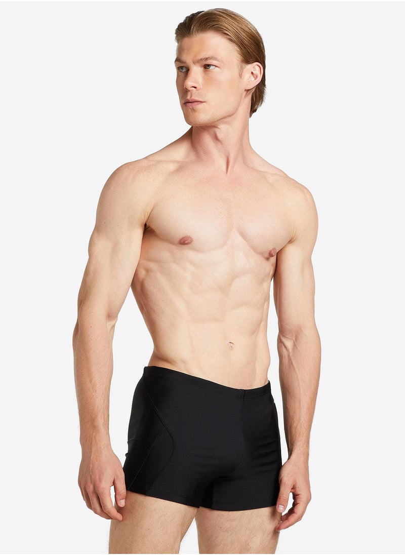 Joss Joss Men's Swimming Trunks-Shorts Black – Creora Highclo Technology, UV-Resistant, Adjustable Waist with Drawstring, Durable for Water Sports  - Image 1