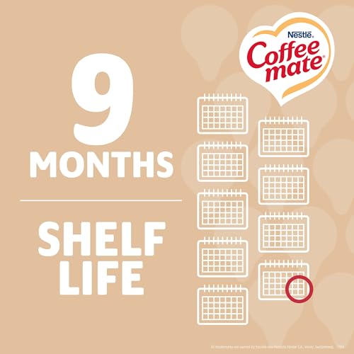 Coffee Mate Nestle Coffee mate Coffee Creamer, Original, Liquid Creamer Singles, Non Dairy, No Refrigeration, 0.375 fl oz Tubs (Pack of 180) - Image 5