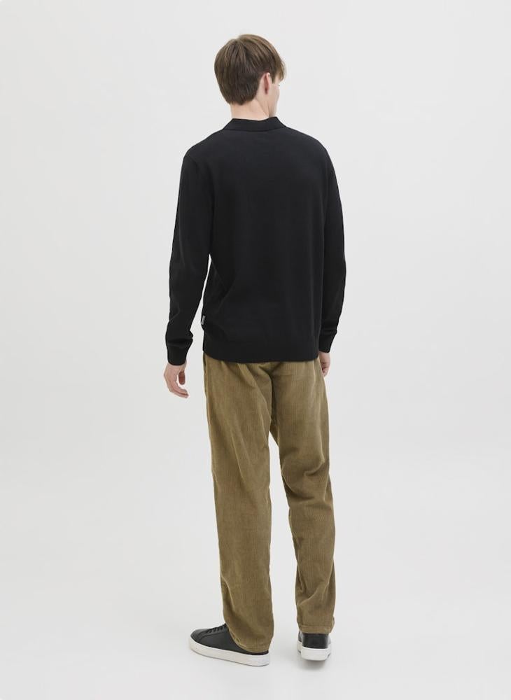 ج ج ريبل بلوفر بياقة بولو محبوك بأكمام طويلة - Image 2